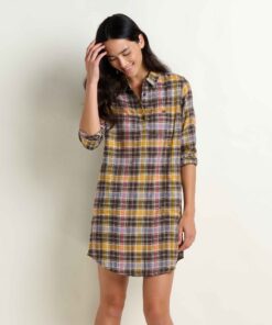 Re-Form Flannel Shirtdress